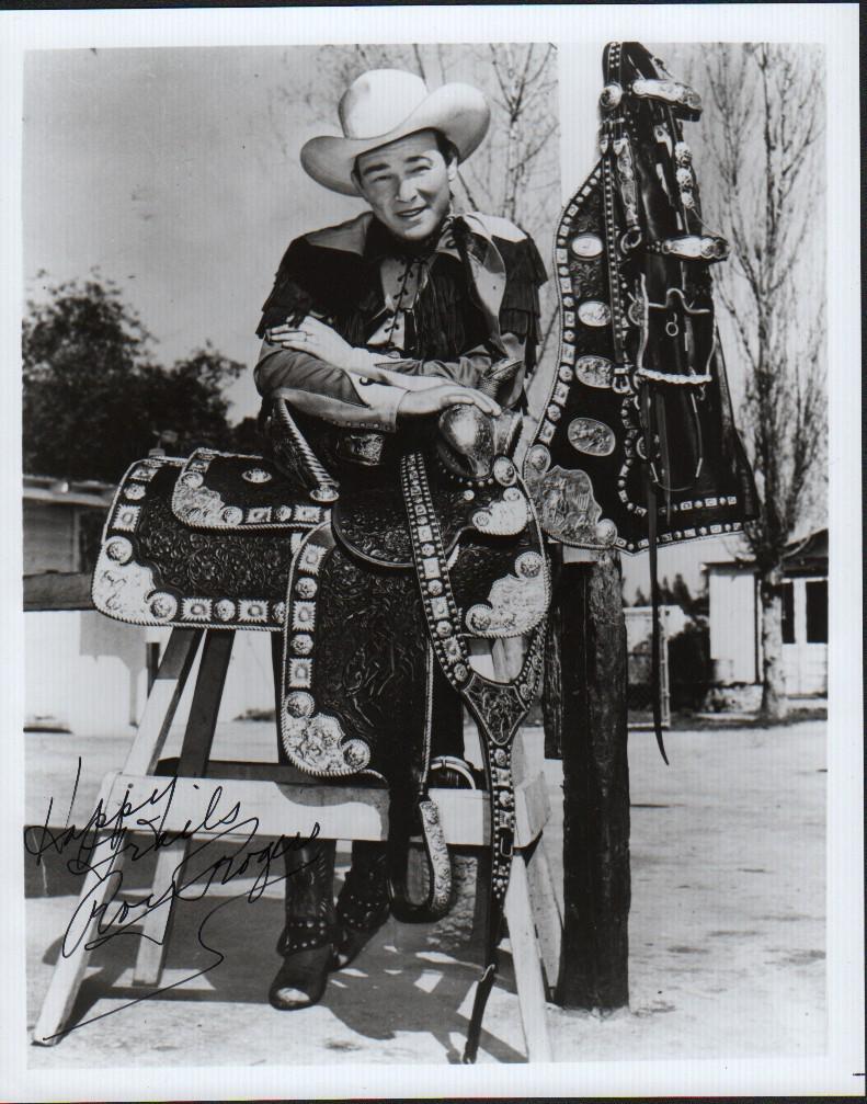 Roy Rogers signed photograph (1 of 1)