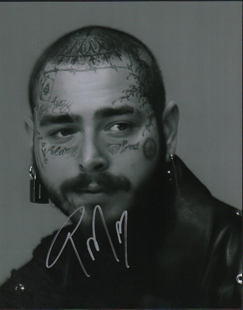 Post Malone signed photograph (1 of 1)