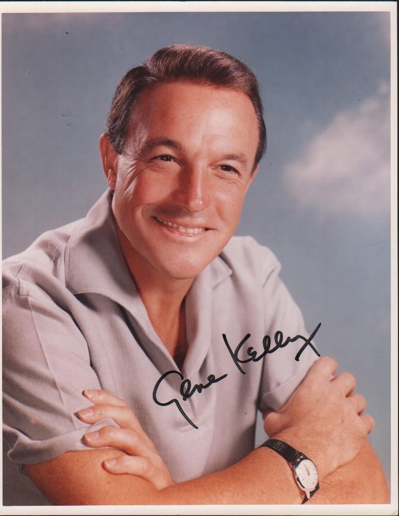Gene Kelly signed photograph (1 of 1)