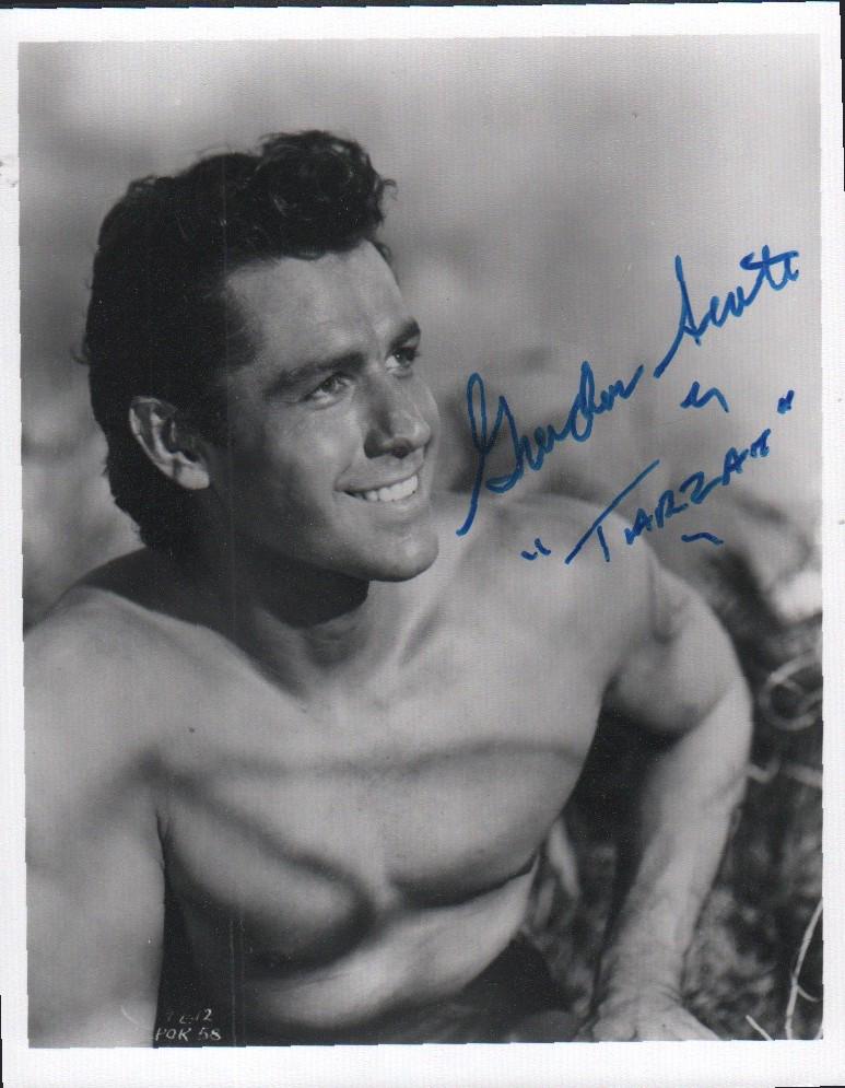 Gordon Scott Tarzan signed photograph (1 of 1)
