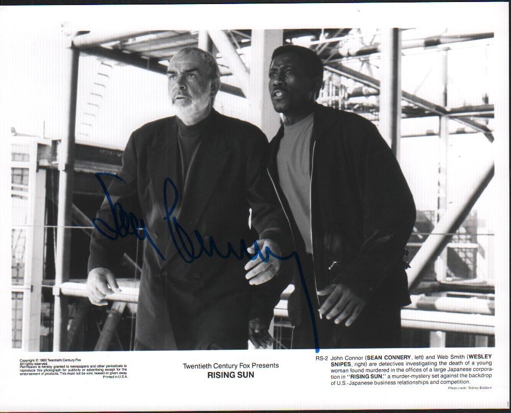 Sean Connery the ROCK signed photograph (1 of 1)