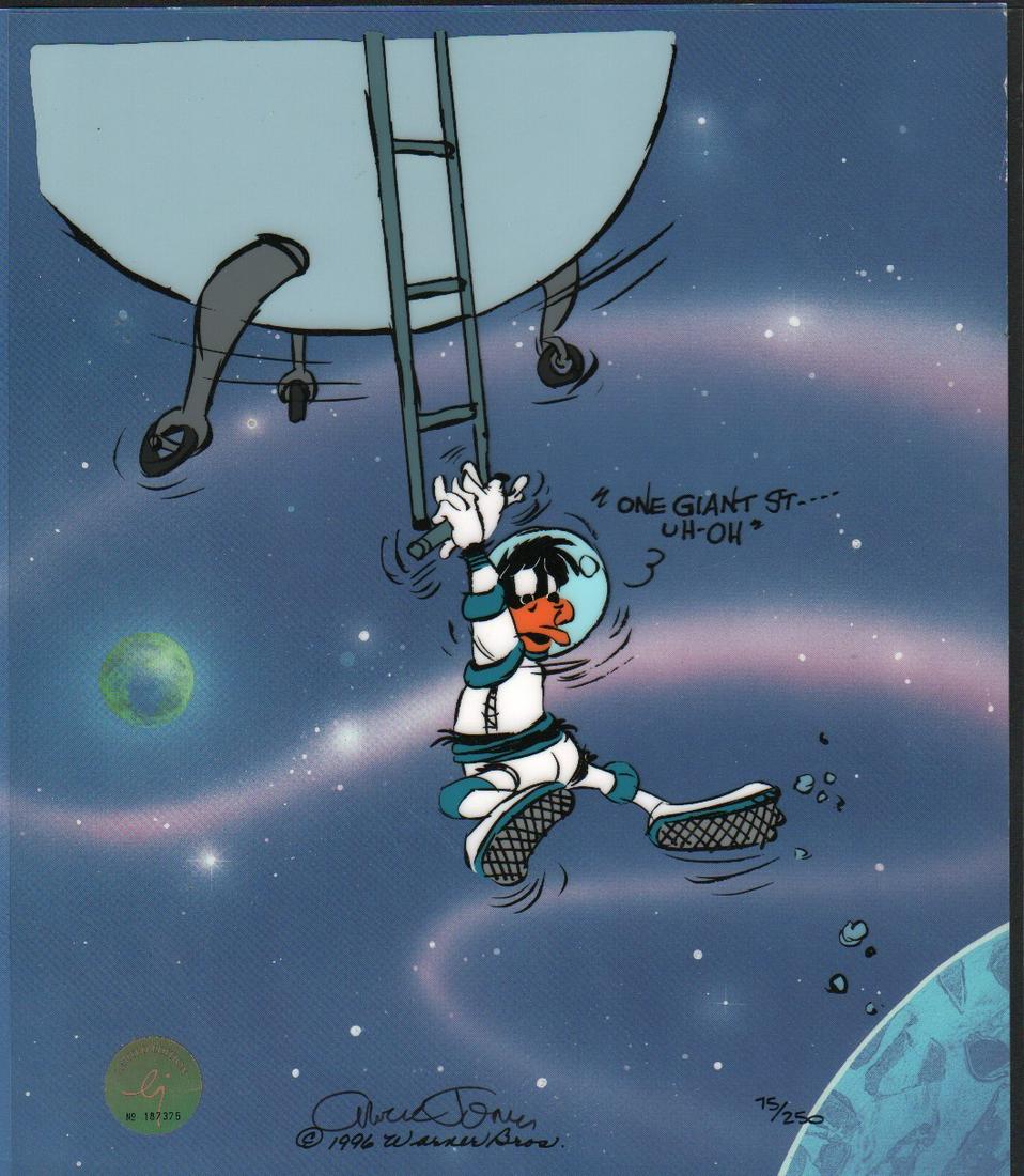 Chuck Jones Daffy Duck animation cel signed and numbered (1 of 1)