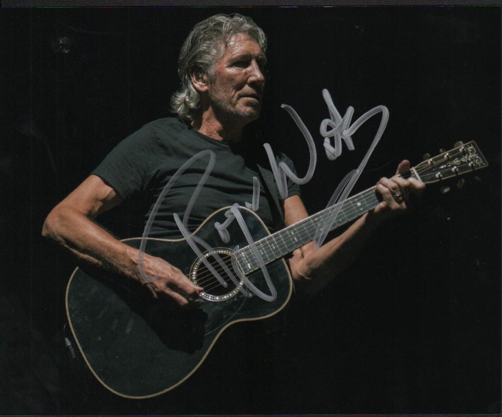 Roger Waters signed Pink Floyd photograph (1 of 1)