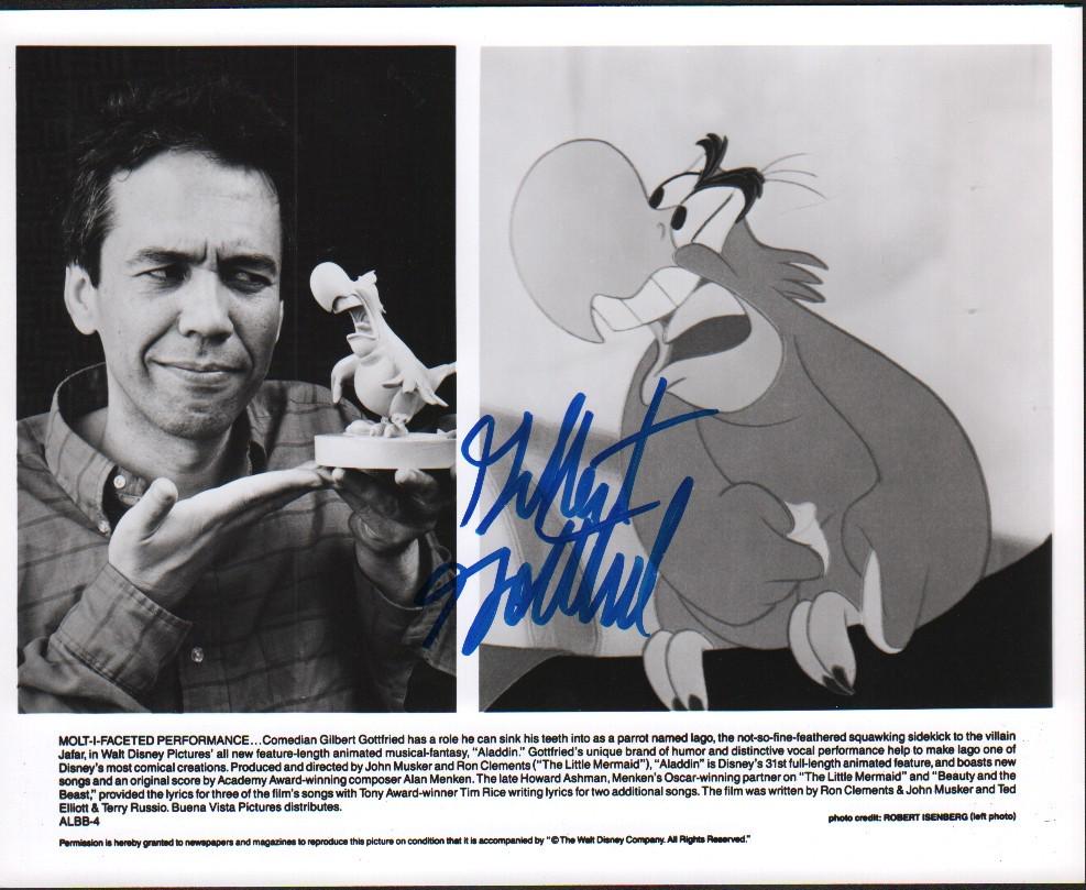 Gilbert Gottfried signed photograph (1 of 1)