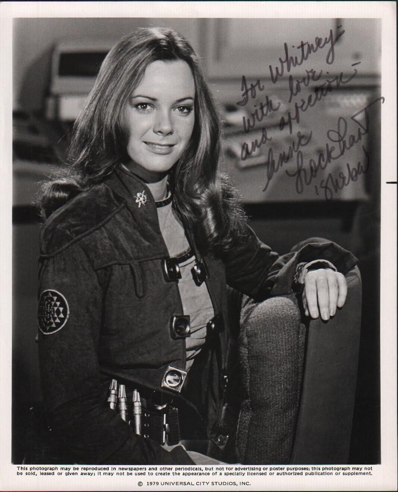Anne Lockhart signed Battlestar Galactica photograph (1 of 1)