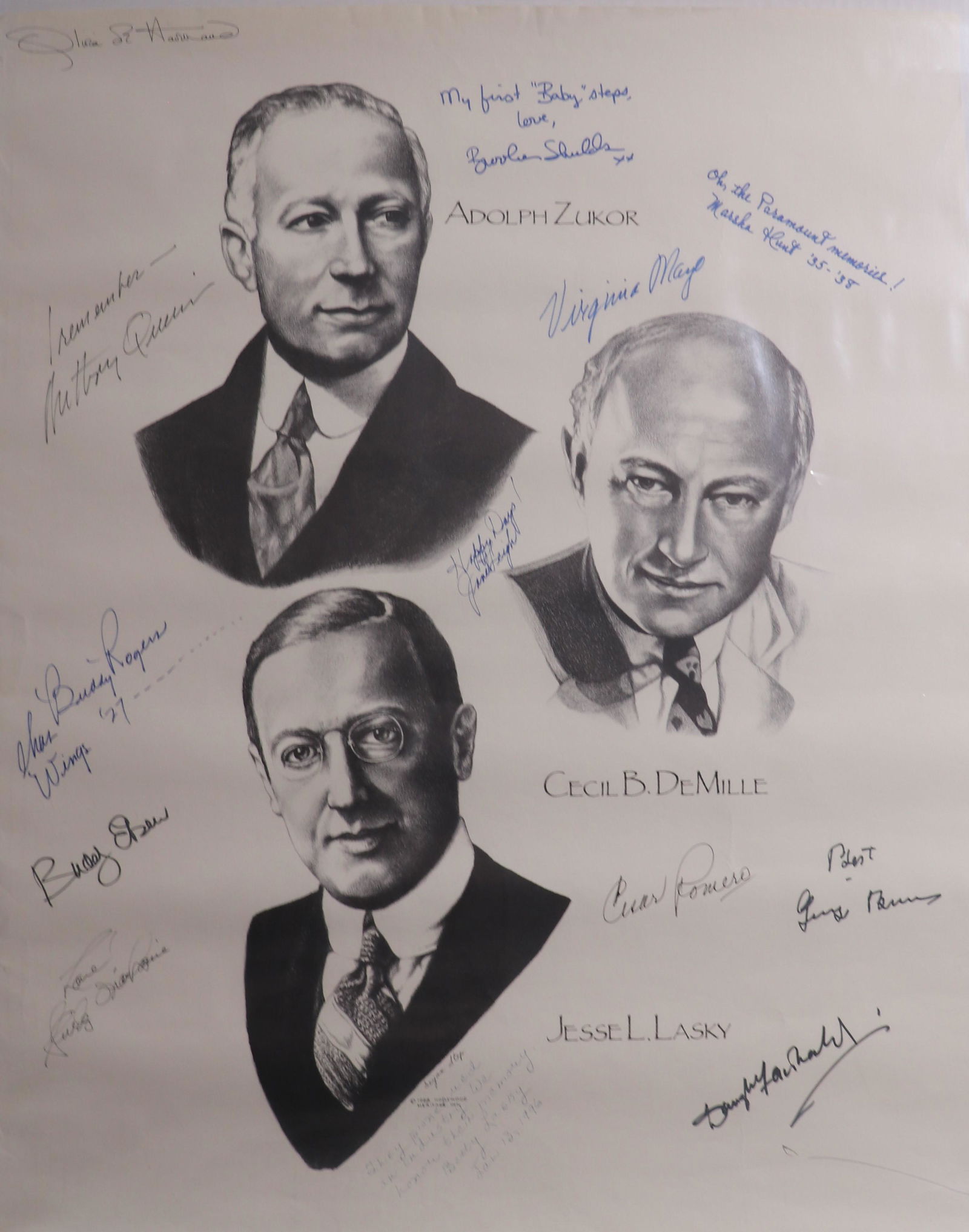 Studio Heads RARE lithograph (1 of 1)