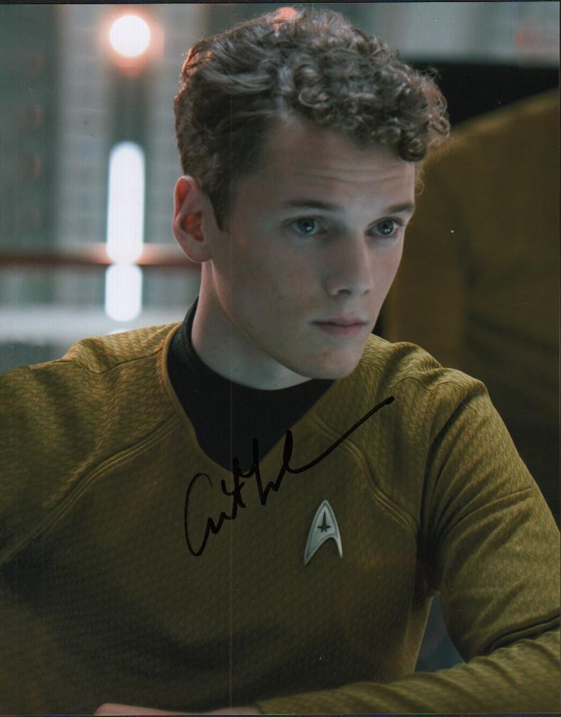 Anton Yelchin RARE signed Star Trek photograph (1 of 1)