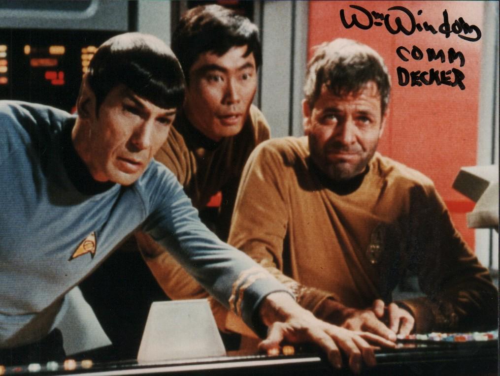 William Windom Star Trek signed photograph (1 of 1)