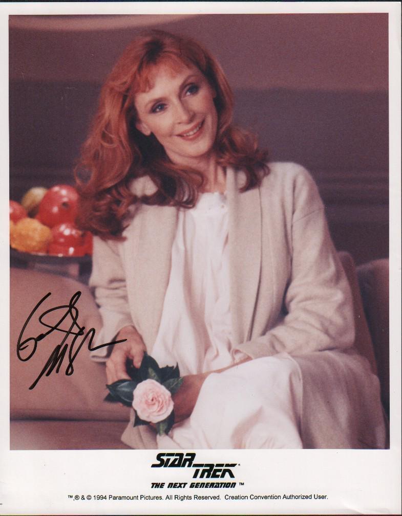 Gates McFadden Star Trek signed photograph (1 of 1)