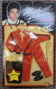 Michael Jackson signed Michael doll clothes from estate sale at Juliens