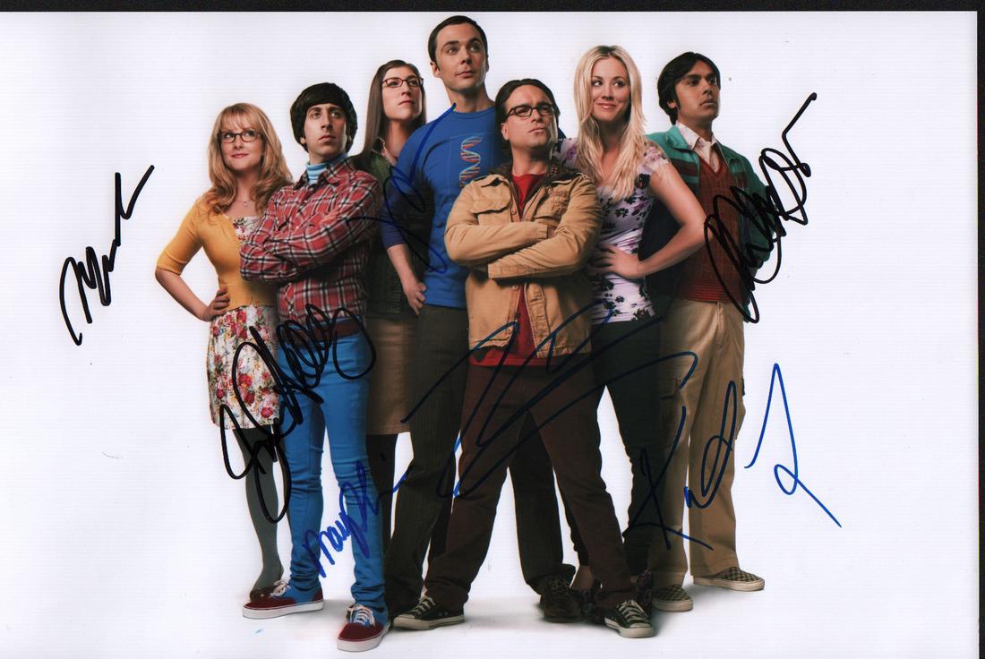 Big Bang Theory 11x14 cast signed photograph (1 of 1)