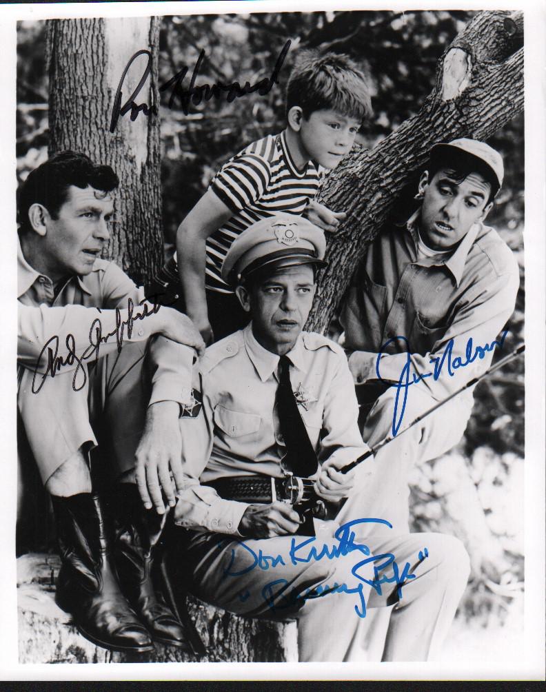 Andy Griffith Show rare cast signed photograph (1 of 1)