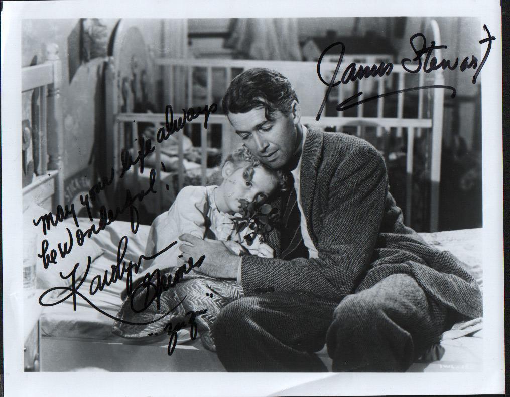 It's a Wonderful Life cast signed photograph # 2 (1 of 1)