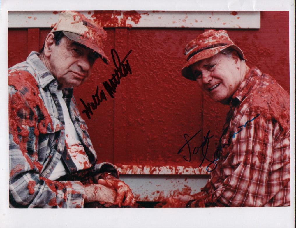 Walter Mathau and Jack Lemmon Grumpy Old Men signed photograph (1 of 1)