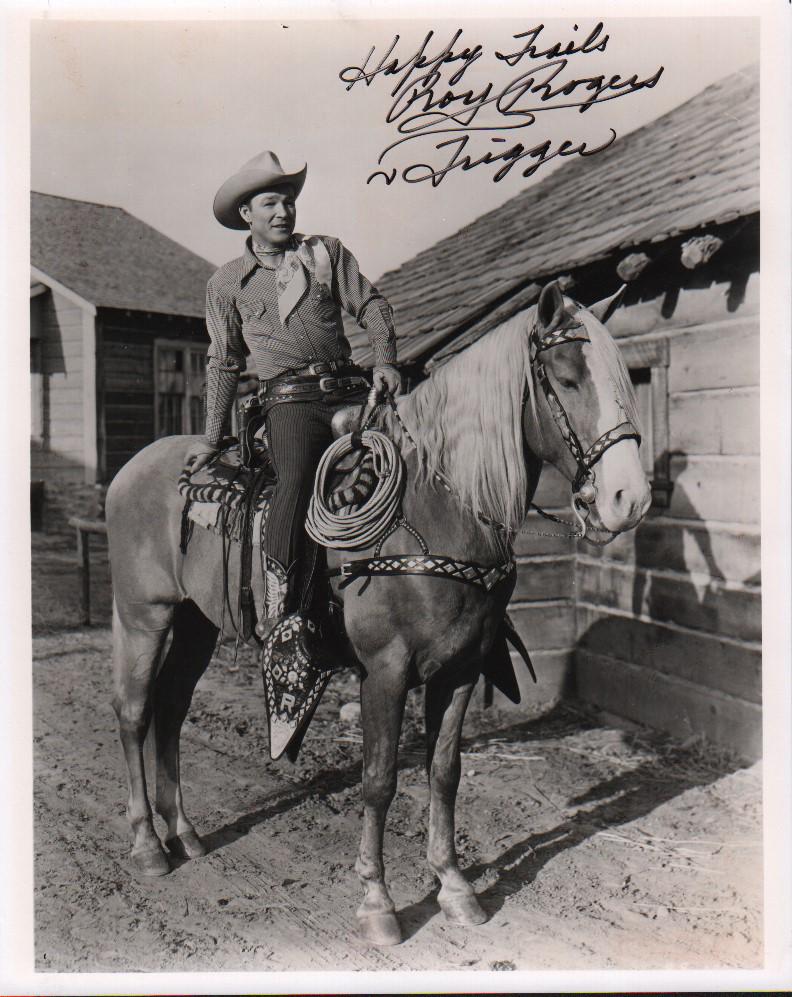 Roy Rogers signed photograph (1 of 1)