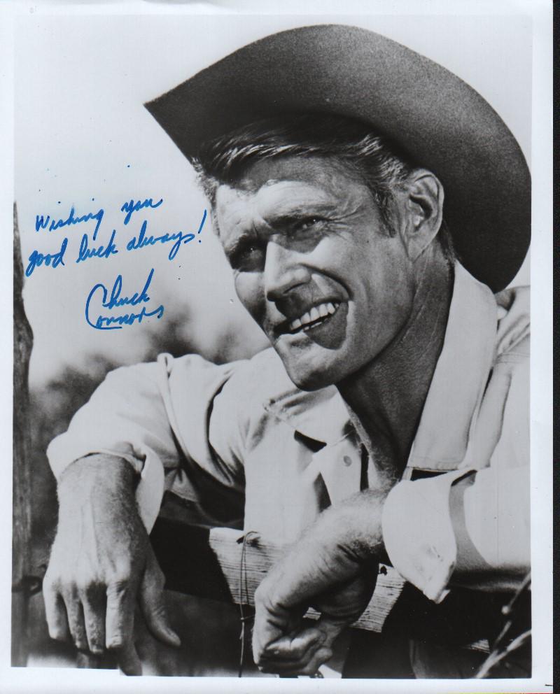 Chuck Connors signed Rifleman photograph (1 of 1)