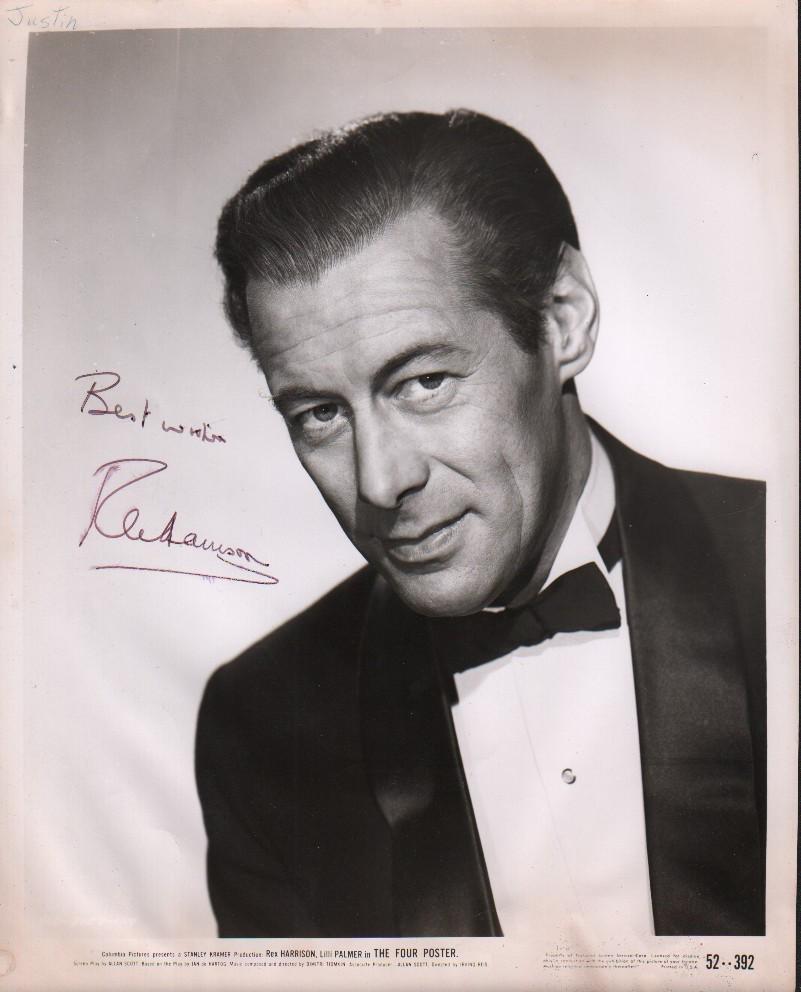 Rex Harrison My Fair Lady signed photograph (1 of 1)