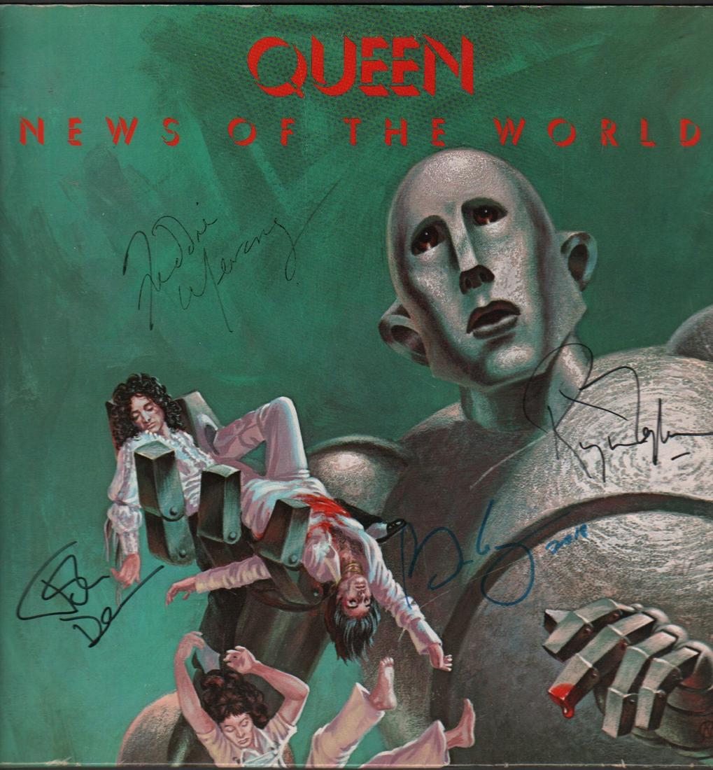 Queen News of the World サイン入り Queen News of the World サイン入り Queen – News Of The World