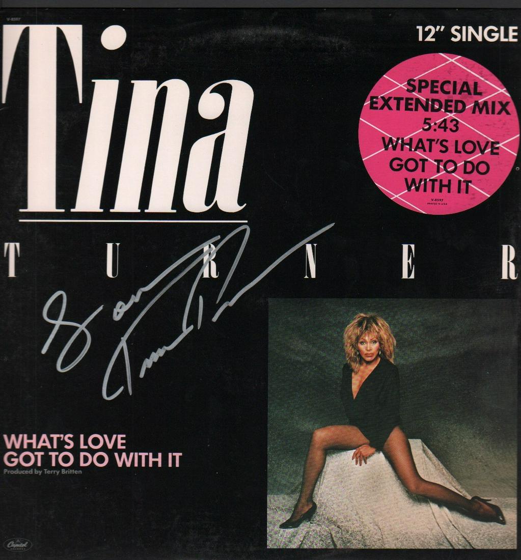 Tina Turner signed LP (1 of 1)