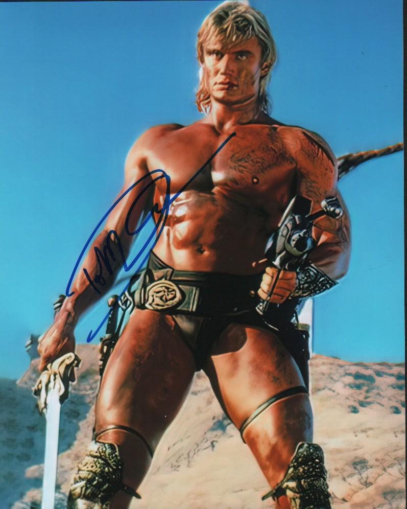 Dolph Lundgren Masters of the Universe signed photograph (1 of 1)