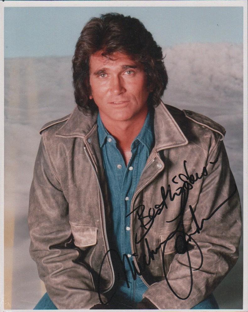 Michael Landon Highway to Heaven signed photograph (1 of 1)