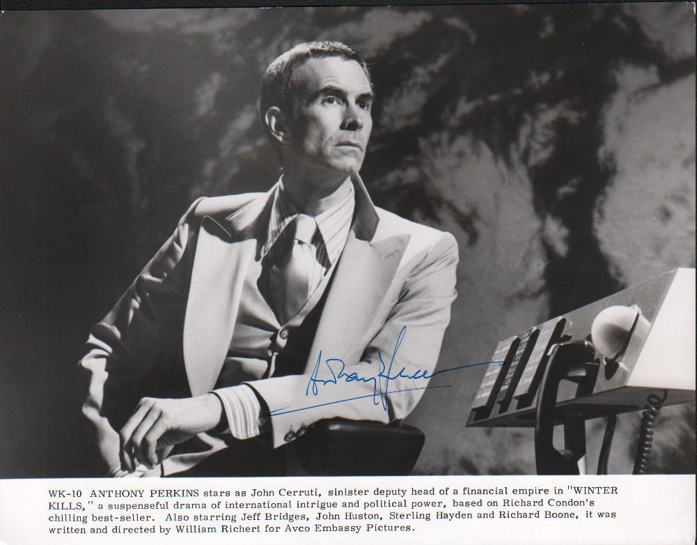 Anthony Perkins of Psycho fame vintage signed photograph (1 of 1)