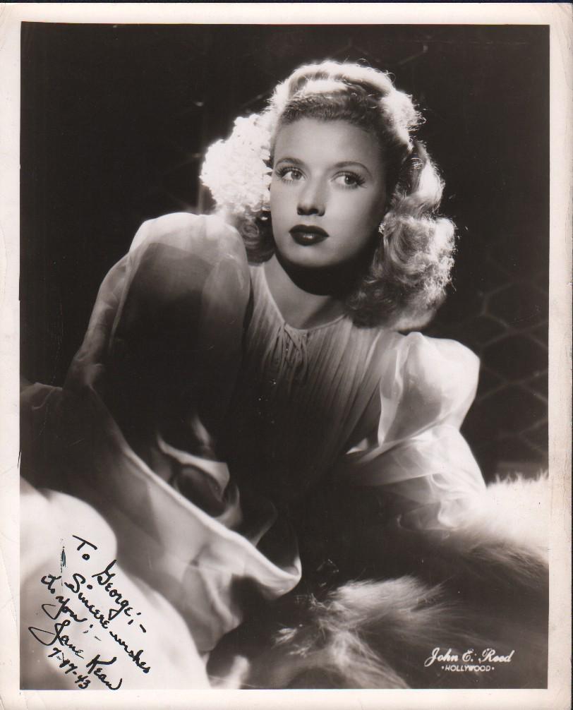 Jane Keane vintage signed photograph (1 of 1)