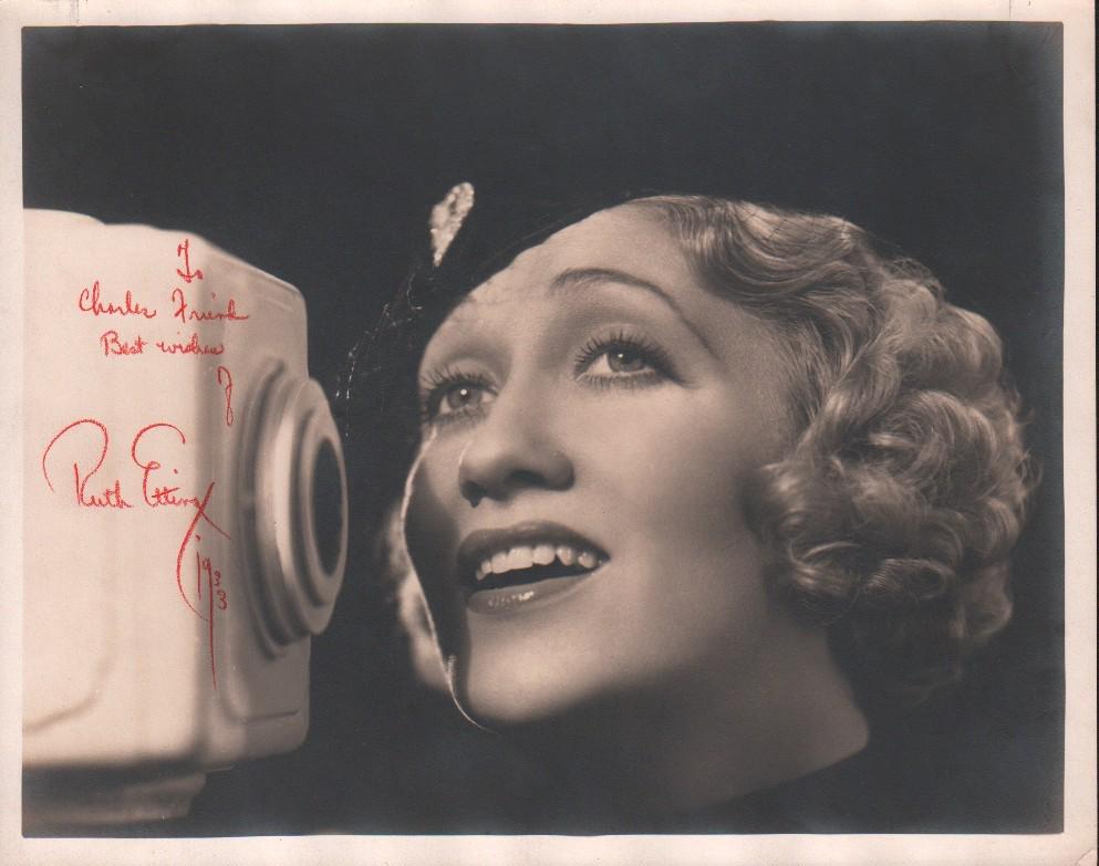Ruth Etting vintage signed photograph (1 of 1)