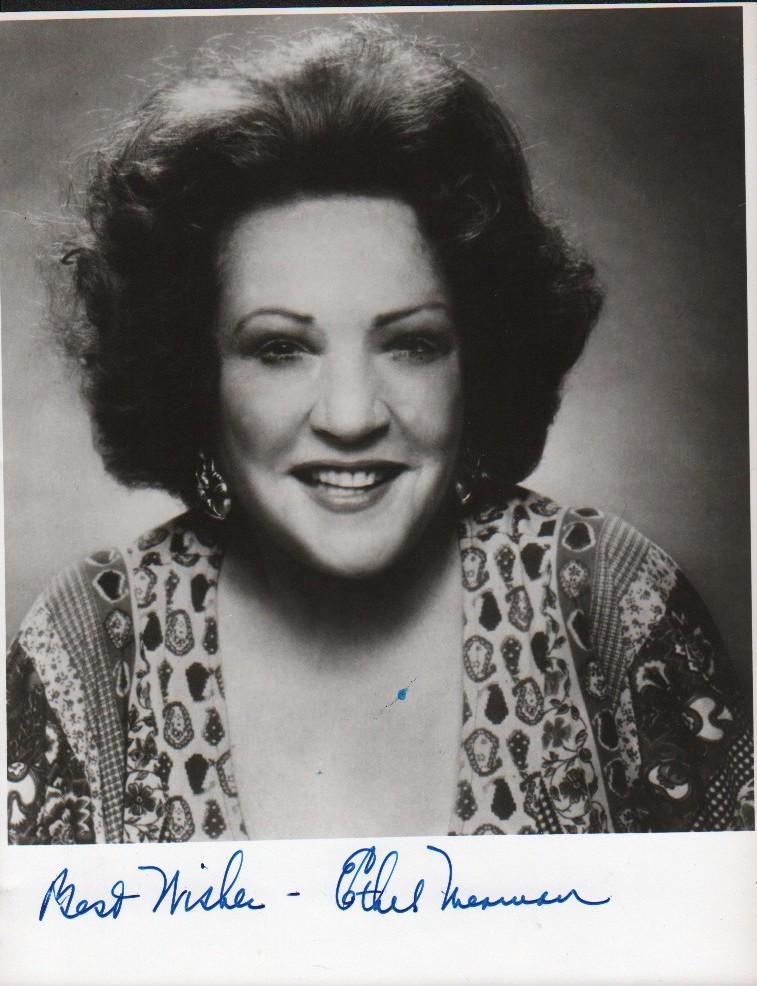 Ethel Merman signed vintage photograph (1 of 1)