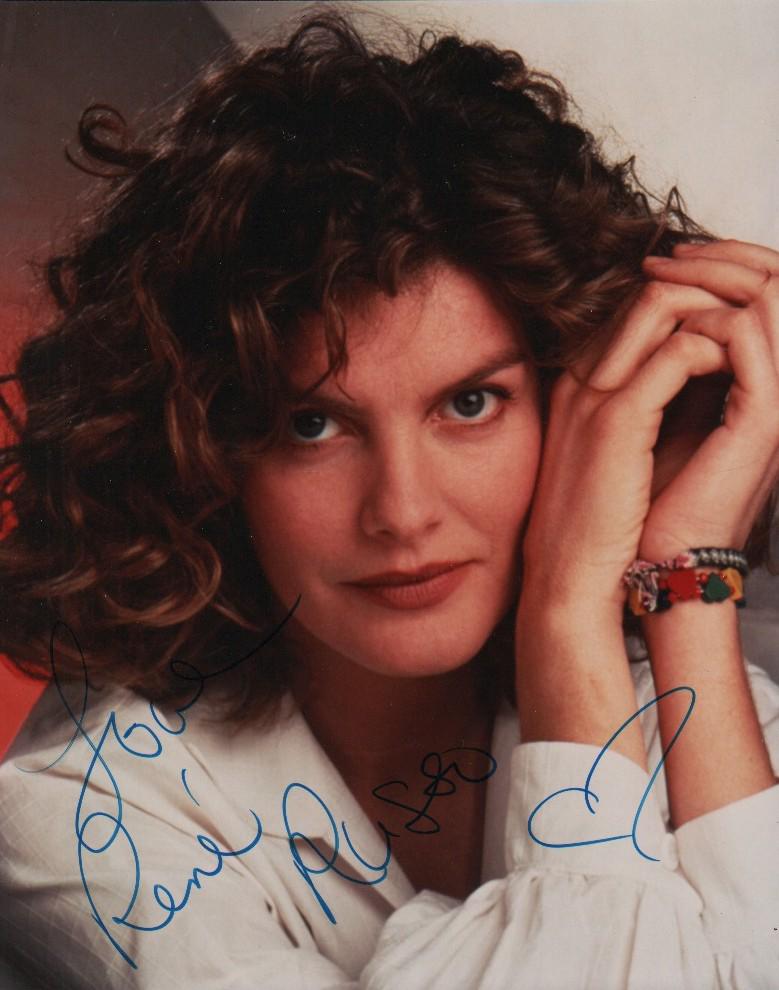 Rene Russo vintage signed photograph (1 of 1)