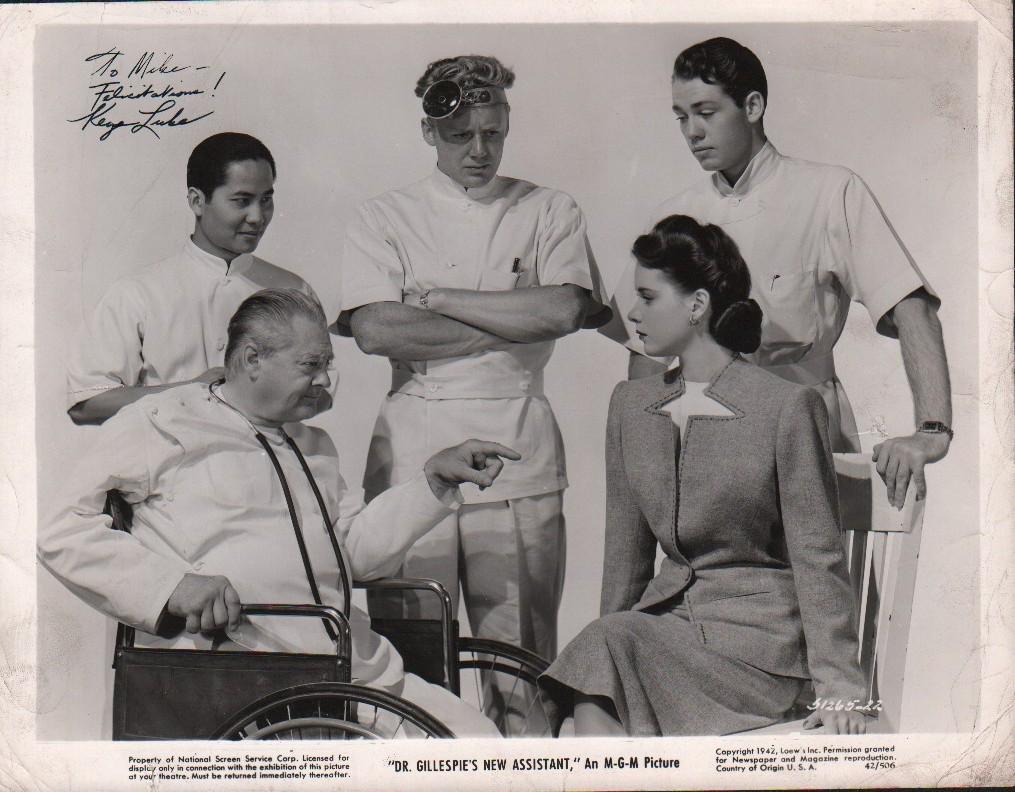 Keye Luke vintage signed photograph (1 of 1)