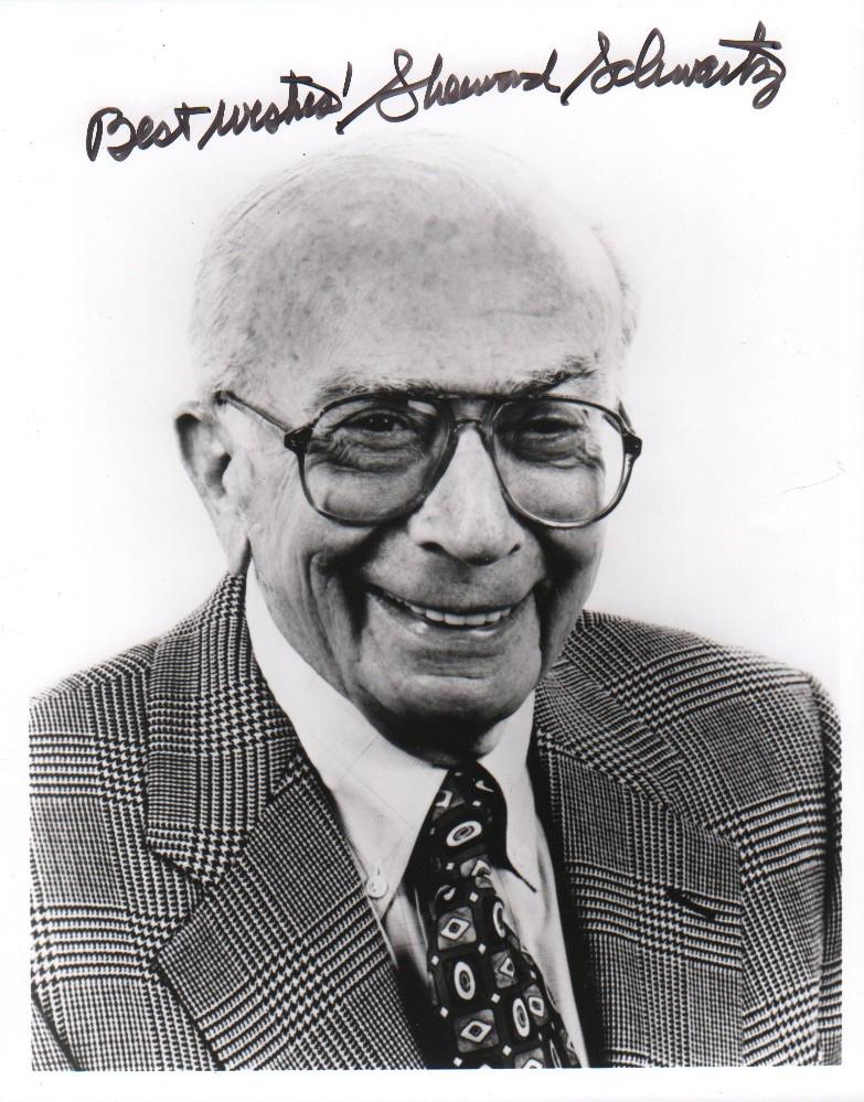 Sherwood Schwartz signed photograph (1 of 1)