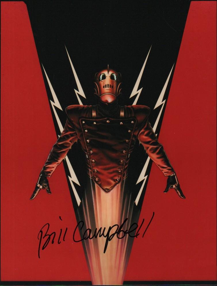 Billy Campbell Rocketeer signed photograph (1 of 1)