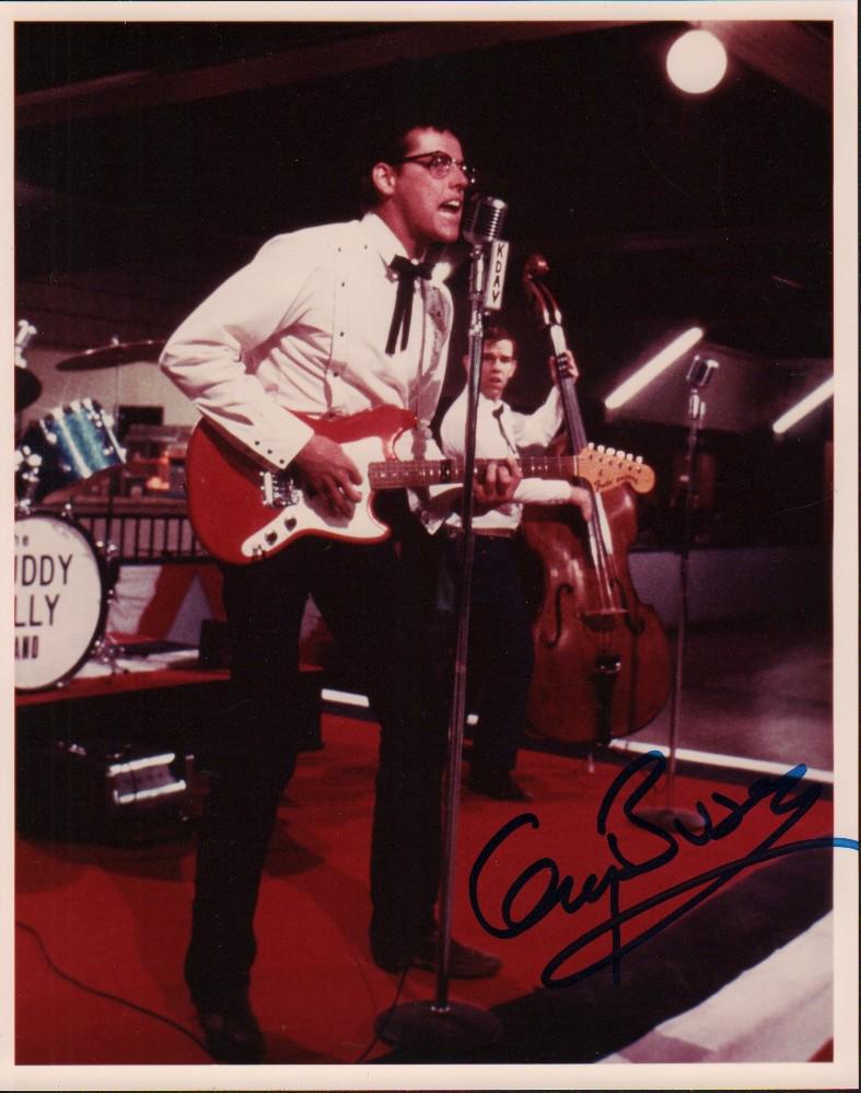 Gary Busey signed vintage photograph (1 of 1)