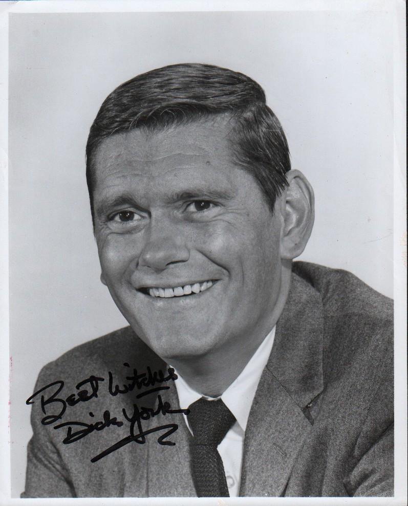 Dick York rare Bewitched signed photograph (1 of 1)