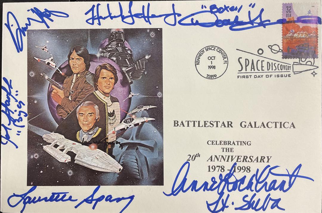 Battlestar Galactica cast signed FDC Tv series (1 of 1)