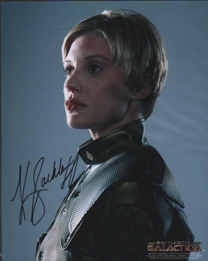 Katee Sackhoff Battlestar Galactica signed photograph (1 of 1)