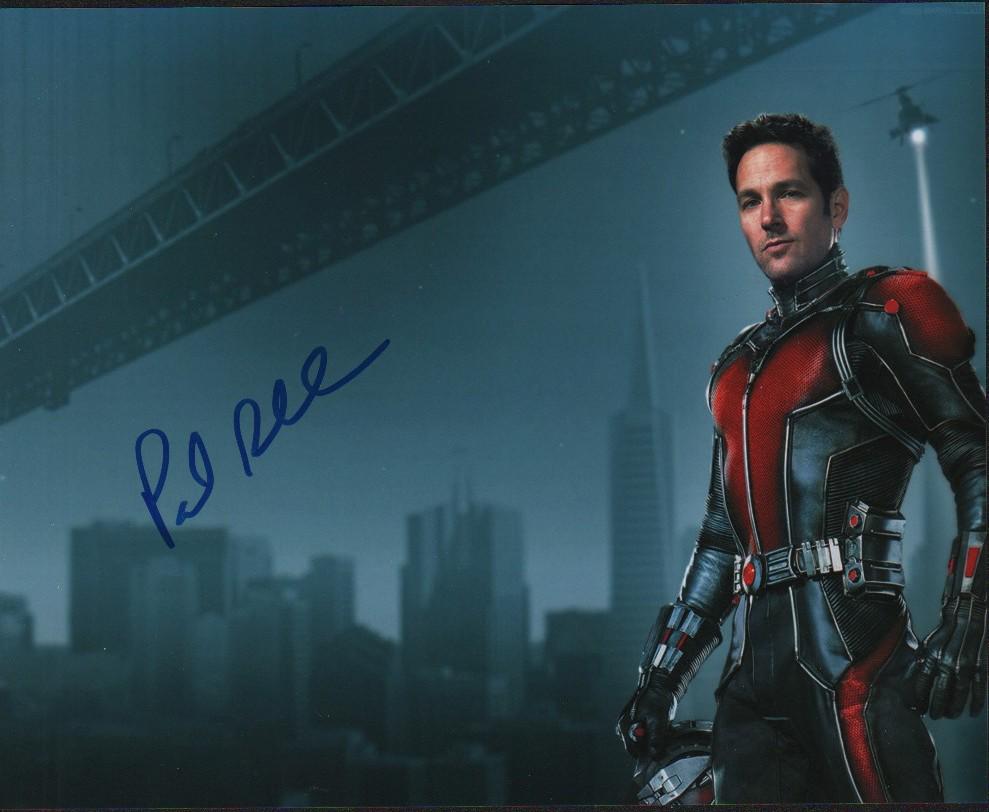 Ant Man Paul Rudd signed photograph (1 of 1)