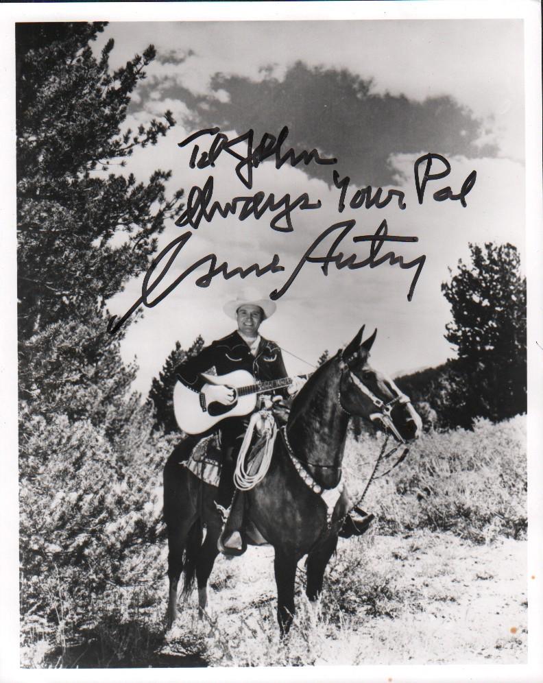 Gene Autry vintage signed photograph (1 of 1)