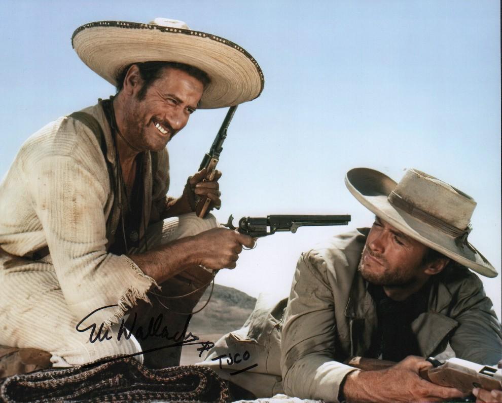 Eli Wallach as Tuco signed photograph (1 of 1)