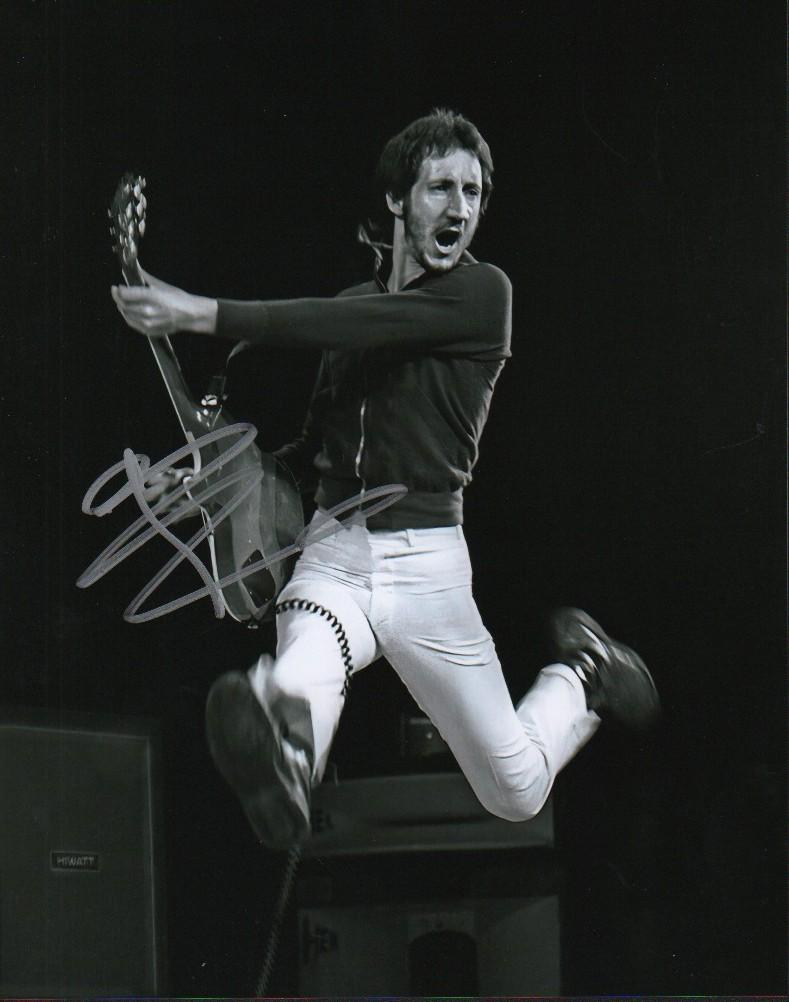 Pete Townshend the WHO signed photograph (1 of 1)