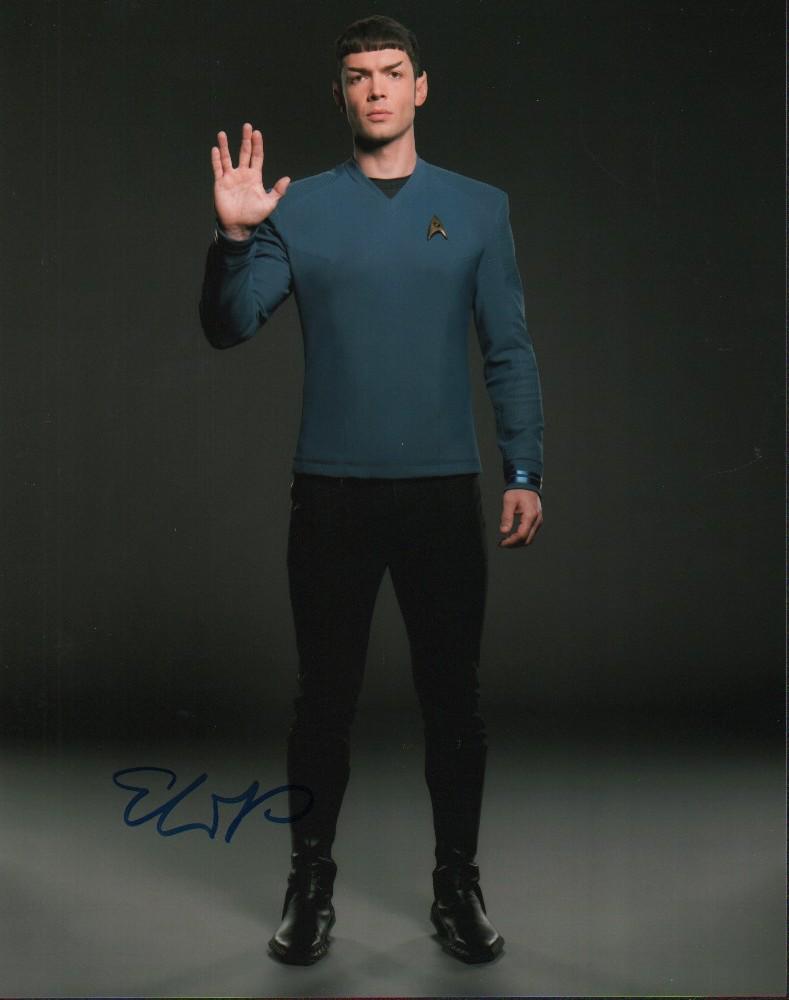 Ethan Peck SPOCK signed photograph (1 of 1)