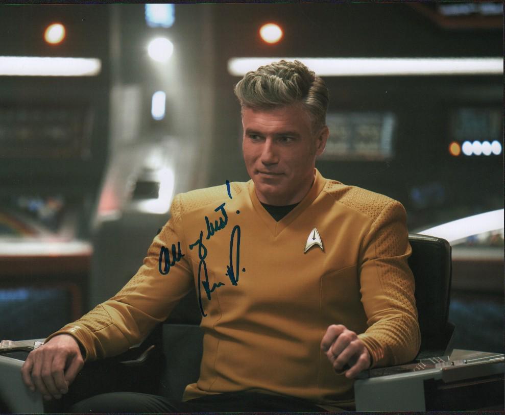 Anson Mount Star Trek signed photograph (1 of 1)