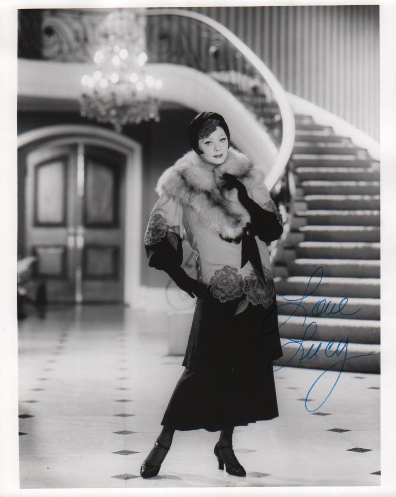Lucille Ball signed photograph (1 of 1)