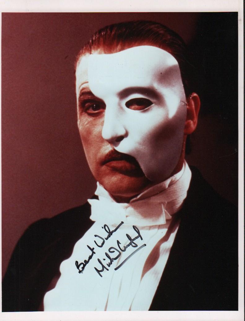 Michael Crawford Phantom of the Opera signed photograph (1 of 1)