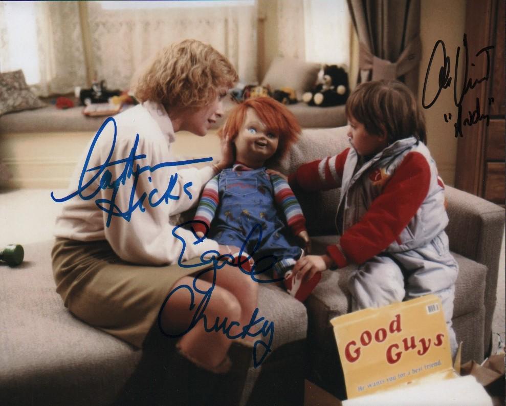 Chucky cast signed photograph (1 of 1)