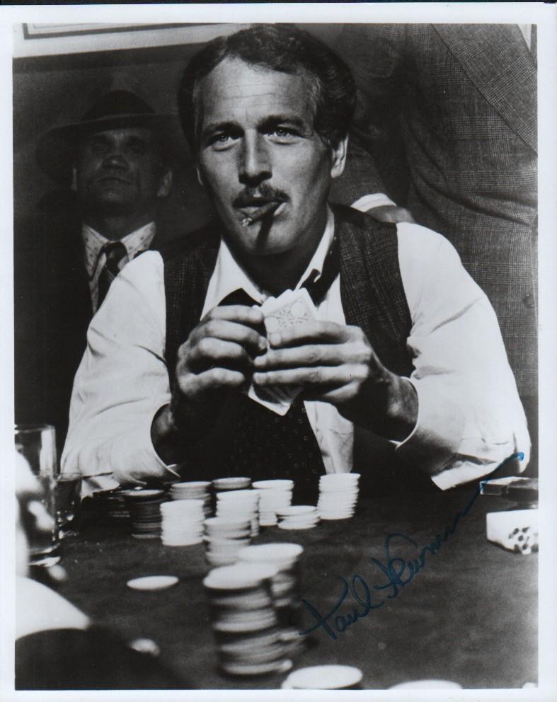 Paul Newman the Sting vintage signed photograph (1 of 1)