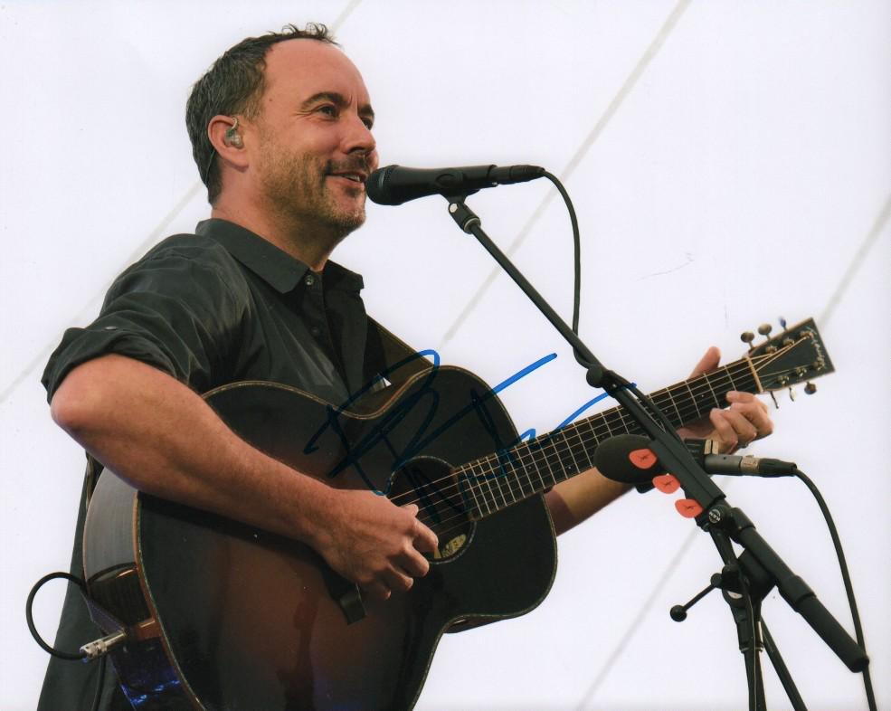 Dave Matthews signed photograph (1 of 1)