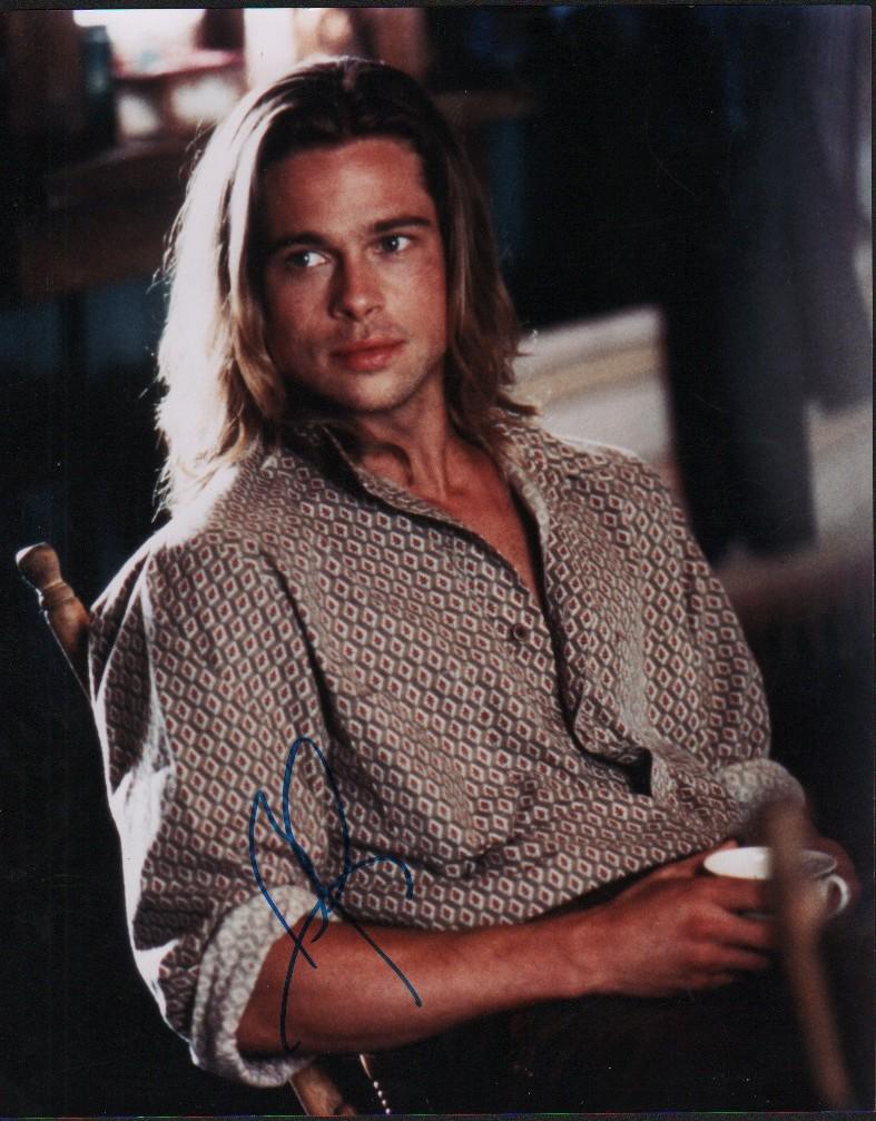 Brad Pitt signed photograph (1 of 1)