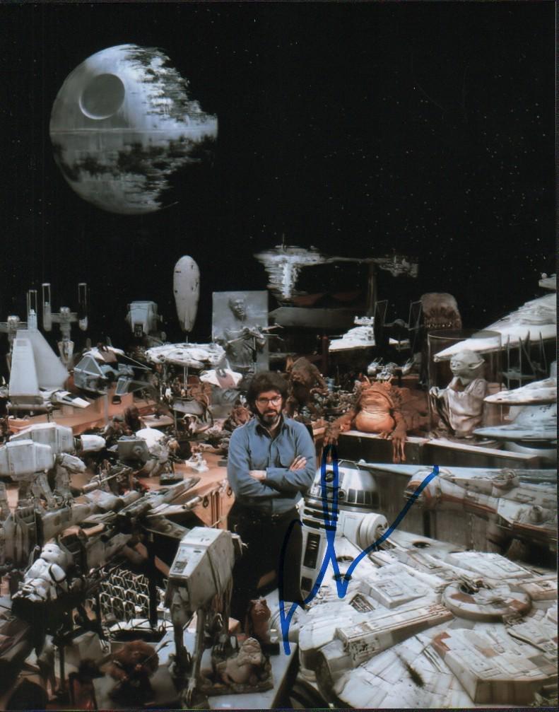 George Lucas Star Wars signed photograph (1 of 1)
